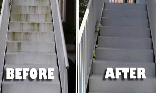 Starwash Professional Lake County Il gets your stairs looking new again.